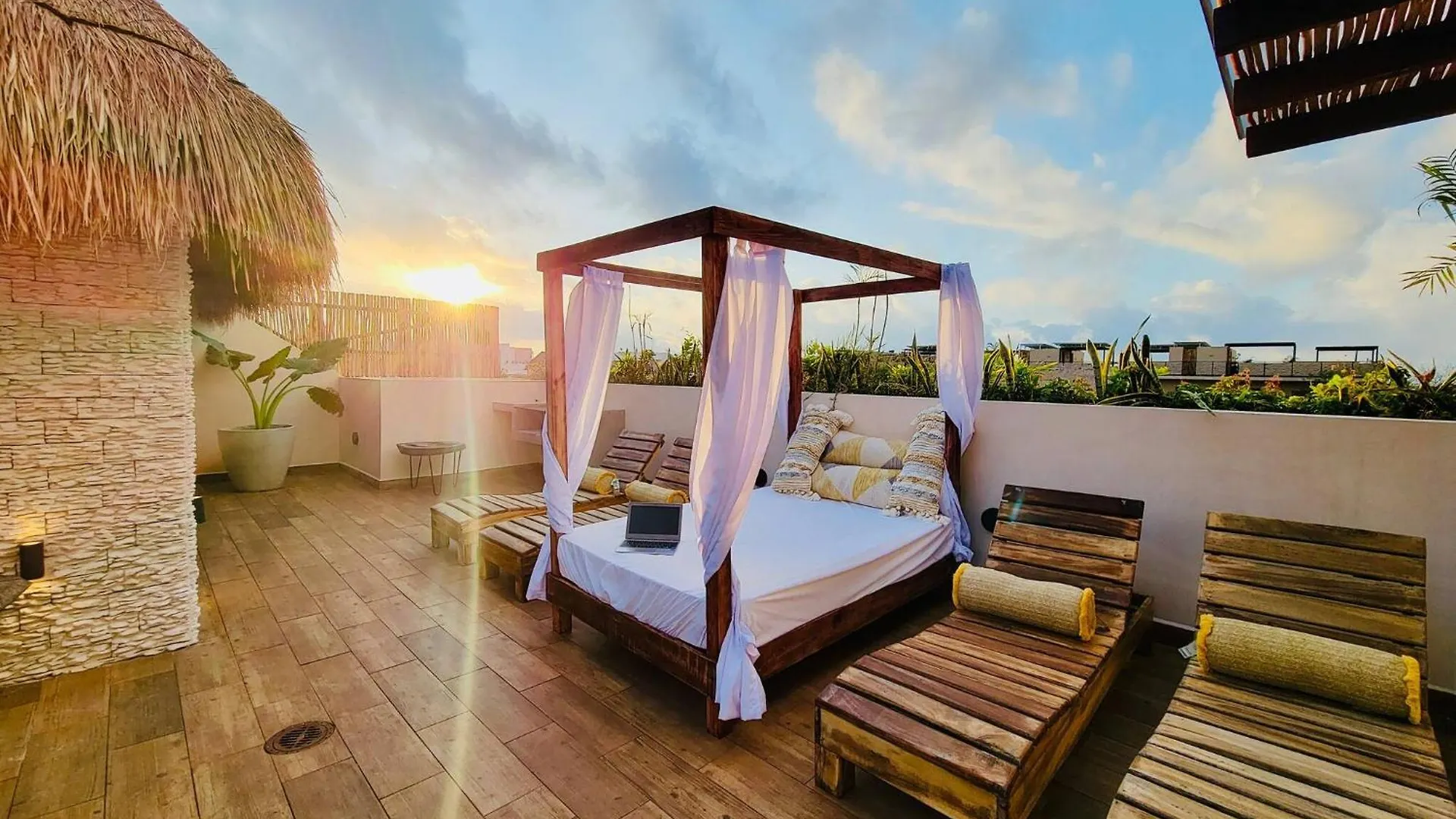 4 Bedroom Deluxe Penthouse With Private Roof Garden With Pool In Aldea Zama Tikal 17 Tulum 0*,  Mexique